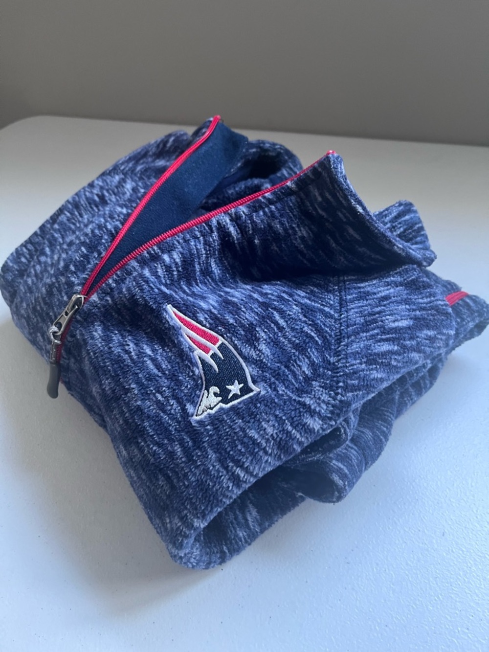 Women’s New England Patriots Zip-Up Jacket – Official NFL Apparel – Size Medium